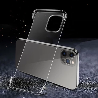 Caixa De Telefone Dura Preta Transparente Para PC Sem Moldura Xiaomi Mi 7 8 9 10 Ultra 11 Lite 10t A3 A2 Redmi Nota 8 7 Pro Poco X3 M3 F3 F2 X2 Fino Capa