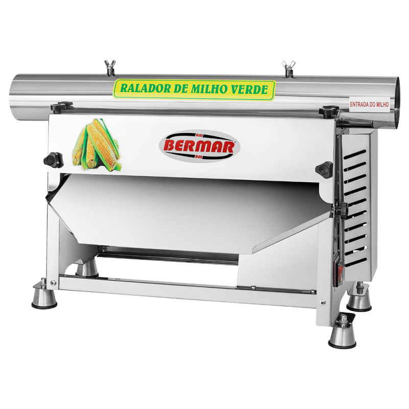 Ralador Milho Elétrico Bivolt Profissional Inox 30 Espigas/H