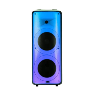 Caixa De Som Amvox Party Vox Prime 2000W Led Bluetooth Bivolt Preto ACA 2000