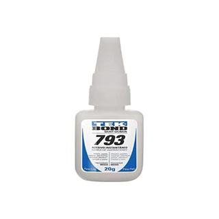 Adesivo Cola Instantaneo TekBond 793 20g A Bico Antientupimento