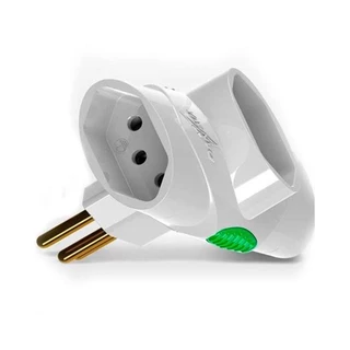 Pino Multiplicador 3 Saidas Ilumi 2p+T 10a 250v Branco 20x1 Sm em Oferta na Shopee