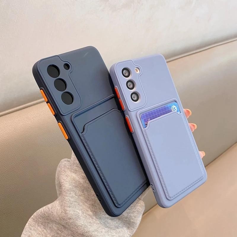 Porta Cartões para Celular ParaSamsung M13 M23 M33 M53 M31 M31S Galaxy S24 S23 Ultra Plus S23FE S21FE S20FE Case