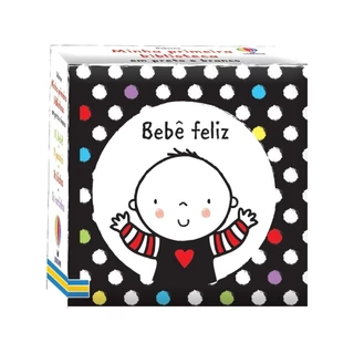 Livros Infantil Bebê Feliz: Minha Primeira Biblioteca 4 Uni