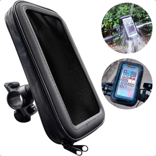 Suporte Capa De Celular Para Moto E Bicicleta A Prova D'agua 6.6 Polegadas em Oferta na Shopee