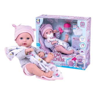 Boneca Reborn Neném Nanando acessórios de bebe - Love Born