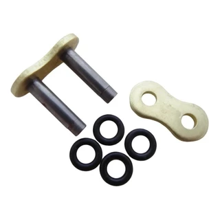 Emenda Corrente de Moto Rebitada Passo 525 C/Retentor