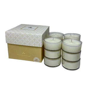 Vela Aromática Premium Chá Branco C/12 Mini Velas Velitah Brasil