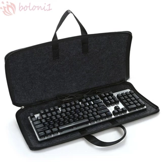 Bolsa De Feltro Para Teclado Mecânico Faixa Elástica Computador Periféricos De Viagem Capa Macio Saco À Prova De Pó De Grande Capacidade