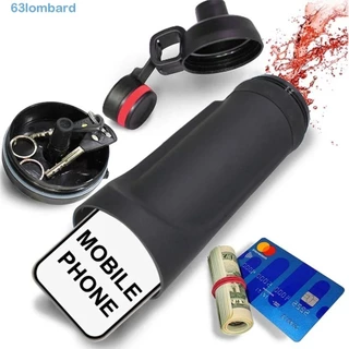 Caixa De Armazenamento De Garrafa De Água LOMBARD , Frasco De Plástico Seguro , Bolso De Telefone Secreto Escondendo Cha