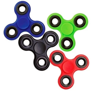 POP IT Hand Spinner Plástico Giro Brinquedo Anti Stress Ansiedade