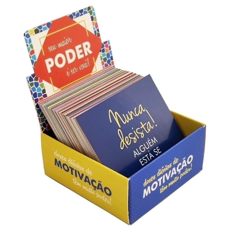 Mensagens Inspiradoras Box Poder da Motivação | Shopee Brasil