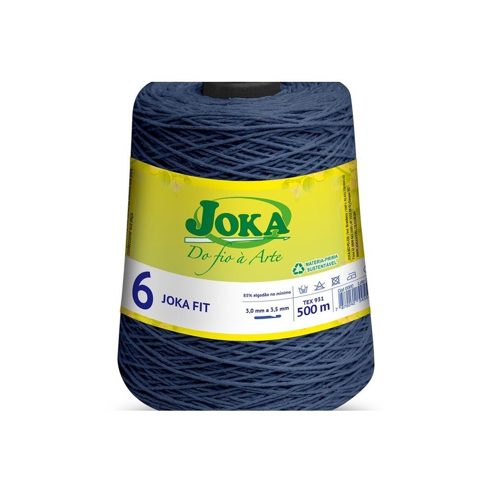 Barbante Colorido 500g N°6 - Joka Fit Novelos | Shopee Brasil