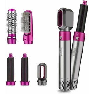 5 Em 1 Escova Secador De Cabelo Pente Modelador De Ar Quente Profissional 110v