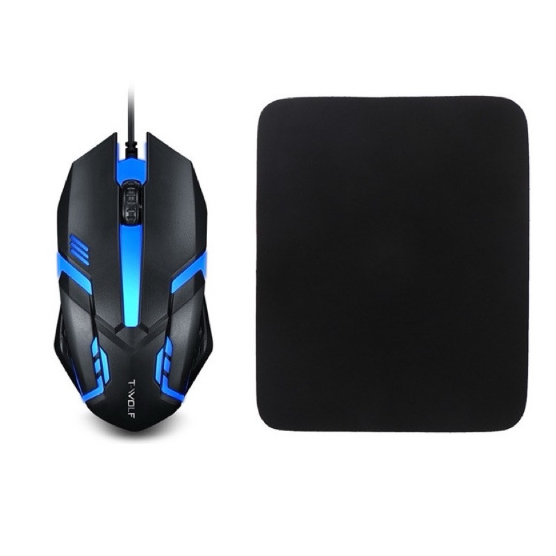 Kit Mouse RGB com Mousepad | Shopee Brasil