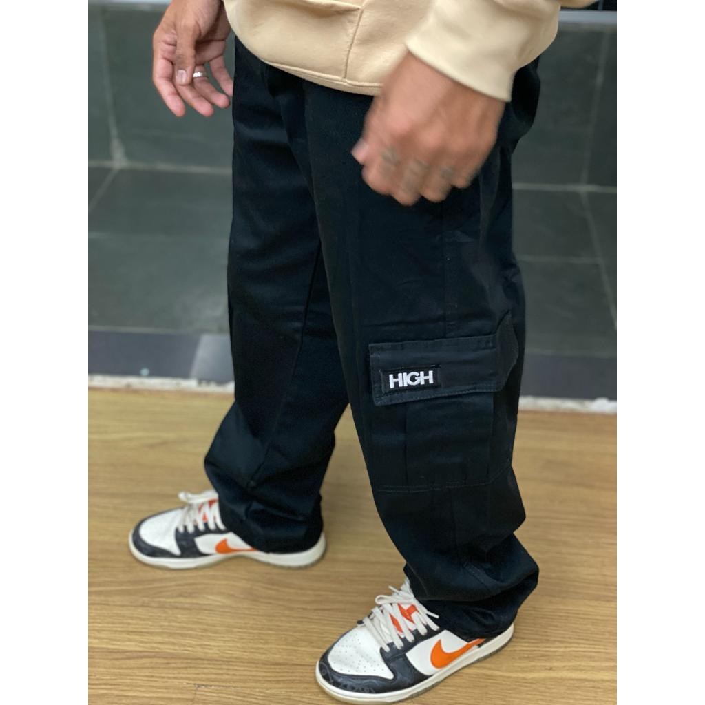 Calça Cargo Unissex STREET Sarja Premium Exclusiva