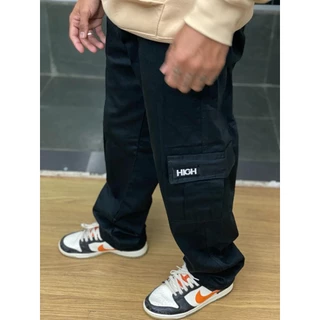 Calça Cargo Unissex STREET Sarja Premium Exclusiva