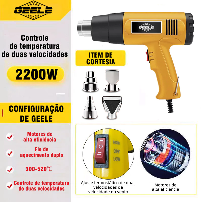 Soprador Termico 220v Barato - Megashop Megacopper