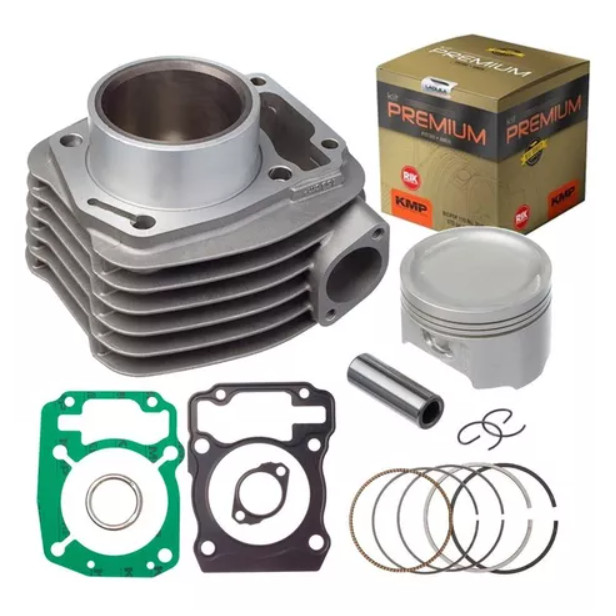 Kit Cilindro Honda Cg160 Pistão Kmp Premium 4mm - 190cc