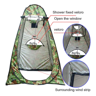 Barraca Trocador De Roupas Banheiro Camping Pop Up 190x120cm em Oferta na Shopee