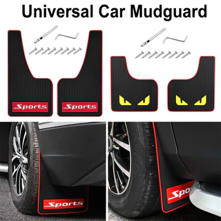 Fender Pára-Lamas Dianteiros E Traseiros Do Carro Universal Protetores De Em PVC Para Carros SUV Todo-O-Terreno Acessórios Automotivos