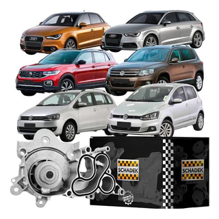 Bomba D'água Schadek Audi A1 A3 Q3 Nivus T-cross Virtus Gol Fox Cross Fox em Oferta na Shopee