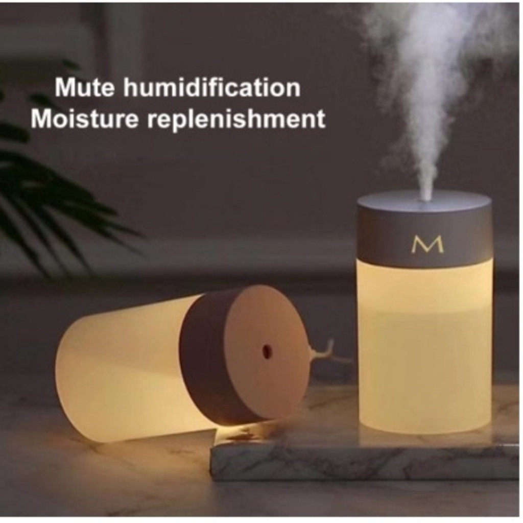 Mini Umidificador De Ar Portátil Usb Led 260ml