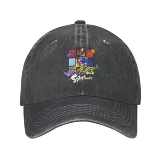 Splatoon Inklings In Action Boxes Casquette Chapéu De Cowboy Sol Baseball