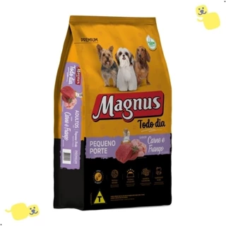 Magnus Premium Todo Dia Cães Adultos PP Carne e Frango 15Kg