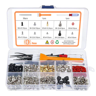 Em Estoque 228 Pcs280pcs300pcs332pcs360pcs Parafusos Para Chassi De Computador Acessórios Caixas De Fatos