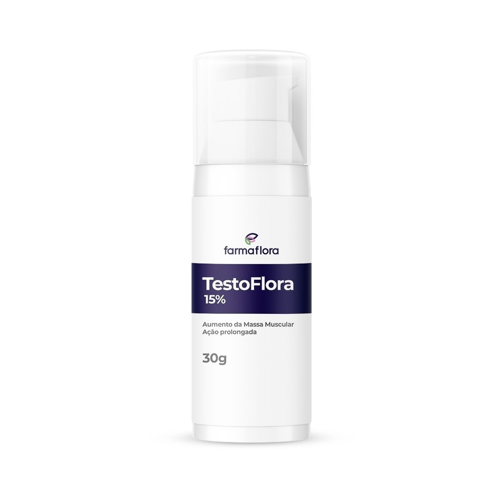 Tst GelFlora 15% 30g Gel Transdérmico Bioidentico Farmaflora