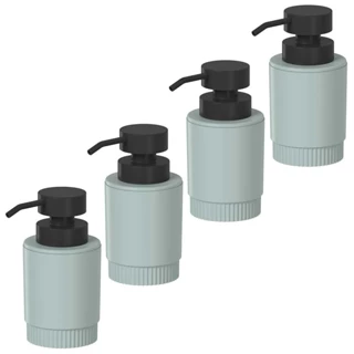 4x Porta Sabonete Liquido de Pia 300ml OU Verde Salvia