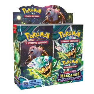 Booster Box Pokémon Ev6 Mascaras Do Crepusculo 34427 - Copag