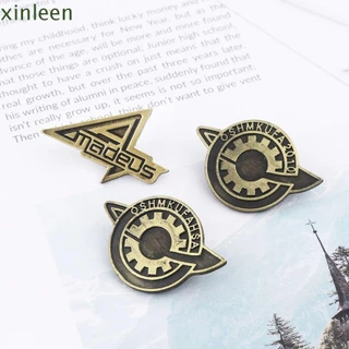 XINLEEN Game Steins Gate Mulheres Homens Cosplay Crachá Jóias Lapela Alfinetes Labmen Broche