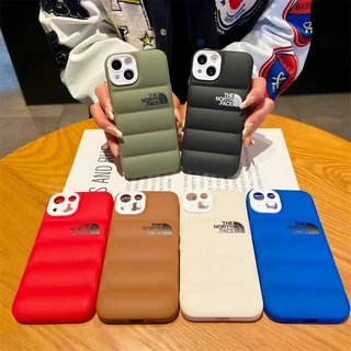 Capinha capa premium de silicone case celular puffer anti-impacto para iPhone 13 - 14 - 15 pro max