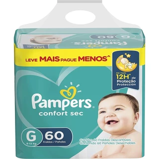 Fralda Pampers G 60