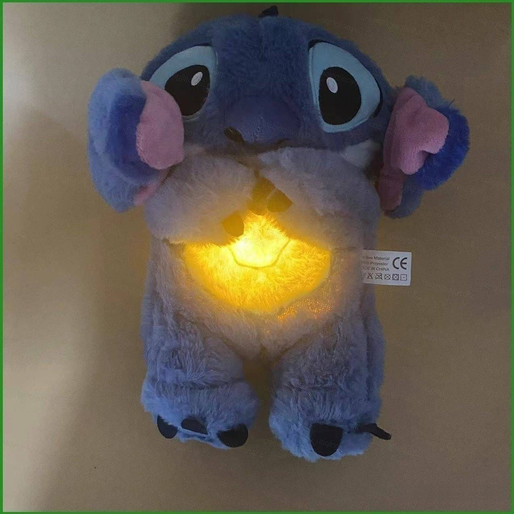 ca Plush Doll Baby's Soothing Stitch Simulates Rhythmic Breathing Music ...