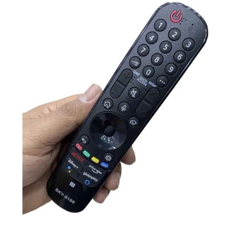 Controle Remoto Para TV LG Smart Magic Sem Comando de Voz 9166 - Substituto Compatível