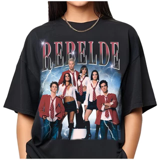 Camiseta Rebelde Unissex 100% Algodão - Envio Rápido