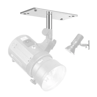 Suporte de Parede e Teto T Holder DS-60A Inox para Estúdio e Iluminação (6cm)