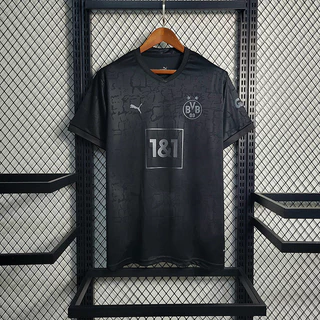 23-24 Dortmund Black Special Edition S-XXL Thai football shirt Versão 1 : 12022/2023 Novo Clube De Equipe Da Temporada Dybala Camiseta Masculina De Futebol Uniforme Masculino Personalizado espo