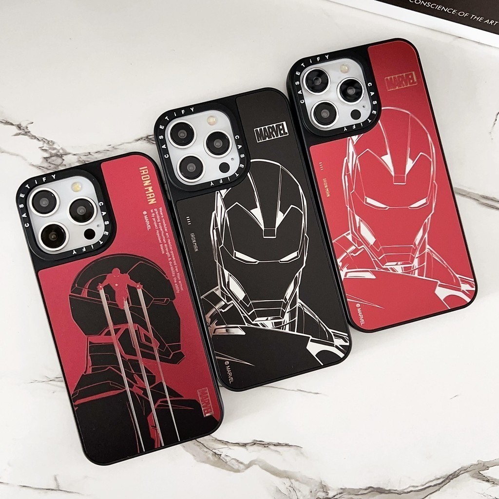 CASETiFY Iron Man Hero Mask Marvel Apple iPhone 15 Pro Max