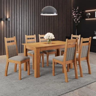 Mesa de Jantar 6 Lugares Luanda