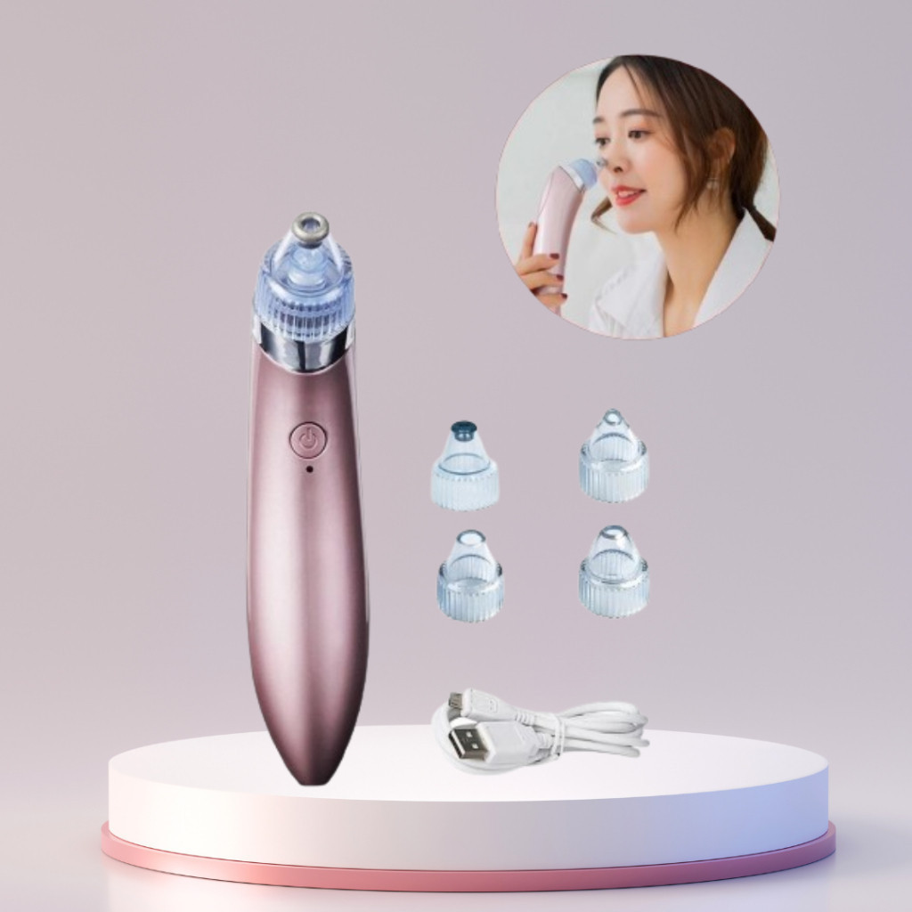 Tira Cravos Eletrico A Vacuo Aparelho Removedor De Cravos Sugador Poros Acne Succao Recarregavel