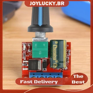 Motor PWM 5A Controlador De Velocidade Fusível Recuperação Automática 90W