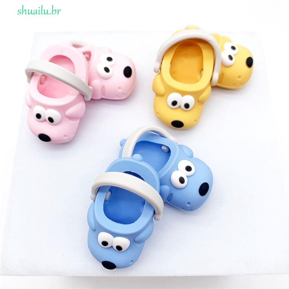 Shuaiailu 1Pair 17cm Sapatos De Boneca Labubu , De Algodão Em Pé Para Cães  Fofinhos Bonecas De Ídolos Sandália Mini Doll Board Kids | Shopee Brasil