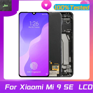 Tela De Exibição Para Xiaomi Mi 9 SE Lcd Digitalizador De Sensível Ao Toque Com Moldura 9SE Mi9 M1903F2G Substituição