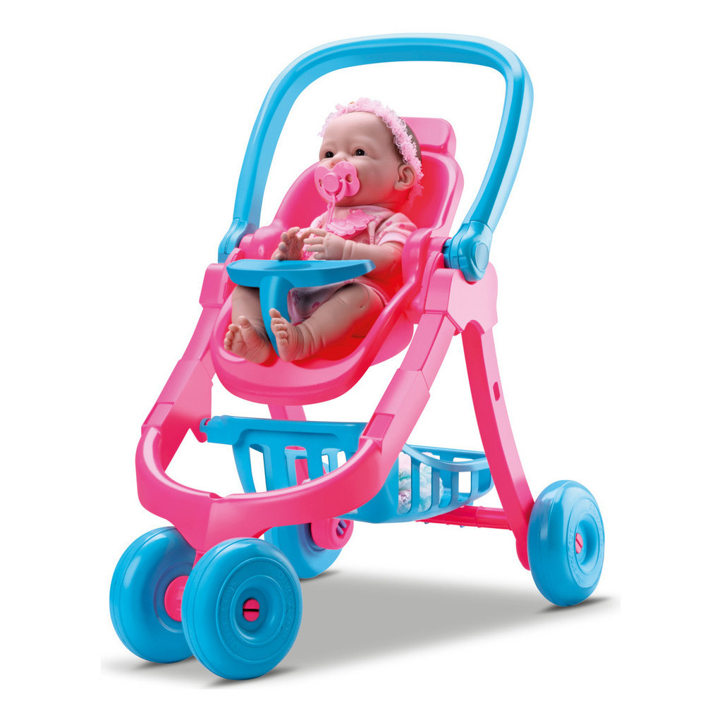 Carrinho Bebê Conforto 3 Em 1 Brinquedo De Boneca Cadeirinha Divertoys ...