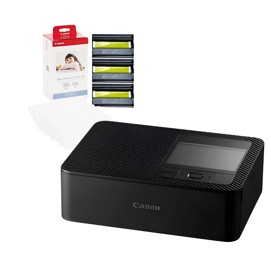 Impressora Canon Selphy Cp1500 + Papel Fotográfico 108 Fotos | Shopee ...