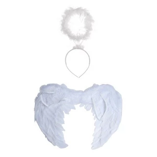 Kit Tiara E Asa De Anjo adulto / infantil