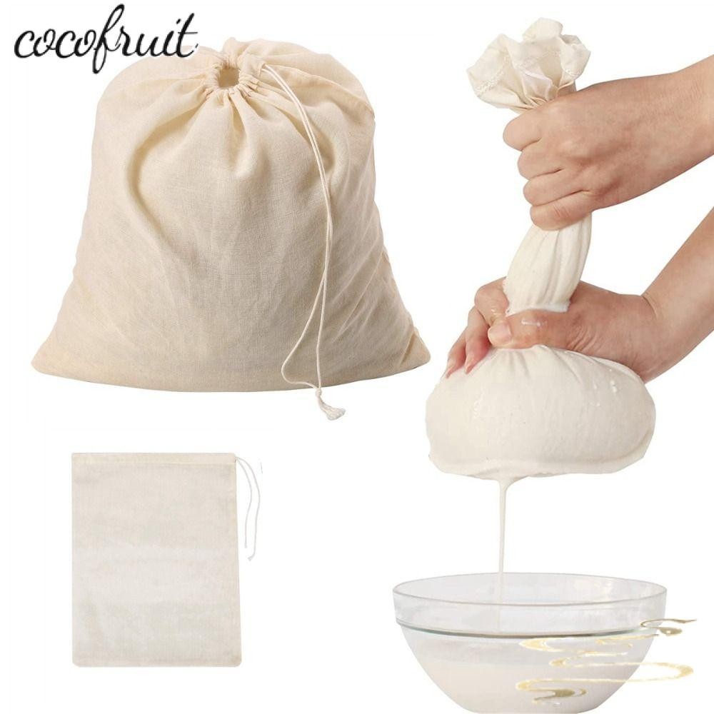 COCOFRUIT Filtros Coadores Saco , Pano De Queijo Reutilizável , Sacos ...